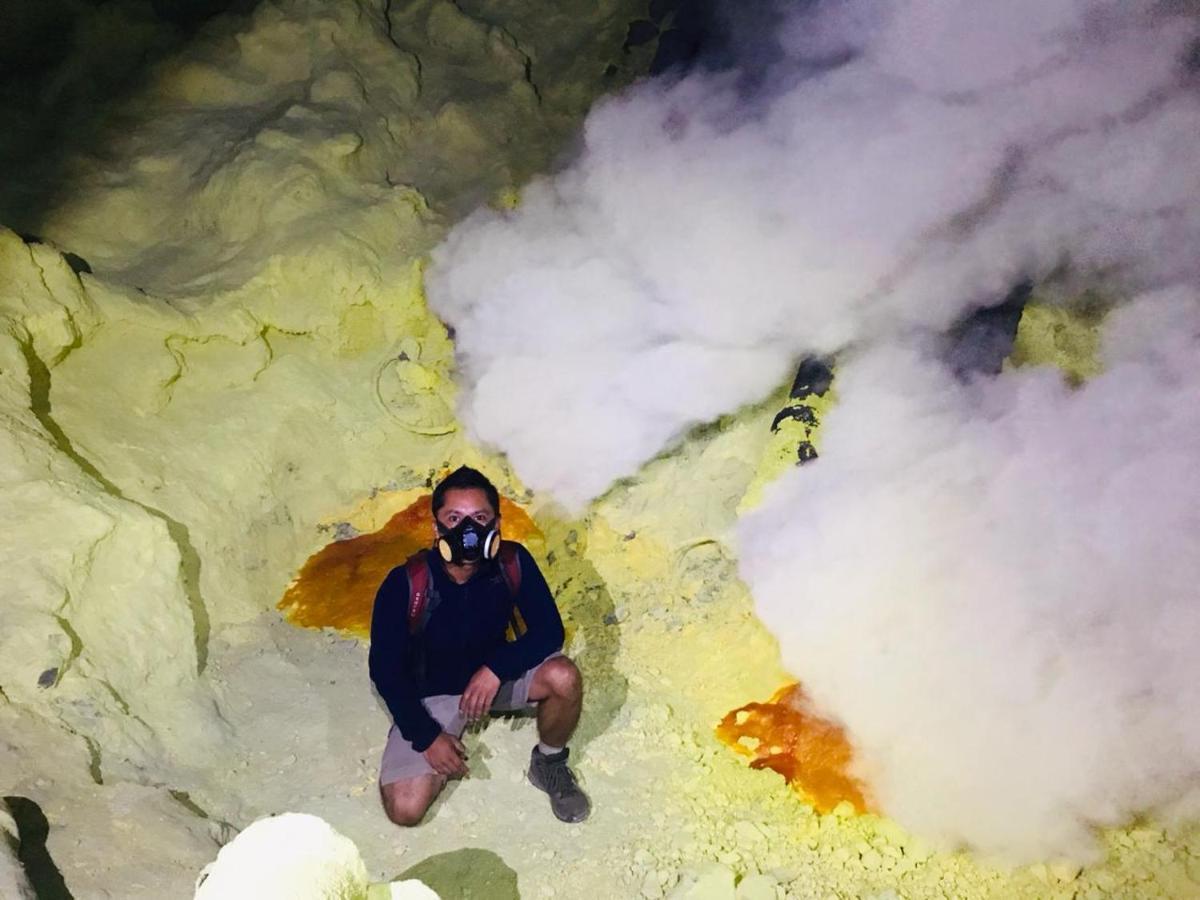 Хостел Ijen Backpacker Баньюванги Экстерьер фото